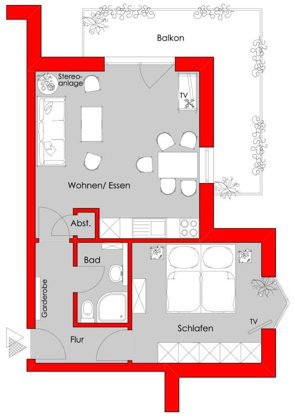 Residenz Albatros Διαμέρισμα Κουξχάφεν Εξωτερικό φωτογραφία